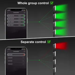 NATPOW LED Tuinverlichting RGB IP65 Bluetooth 16 Miljoen Kleuren — miniatuur 5