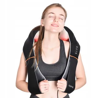 RENPHO Shiatsu Nekmassageapparaat met Warmte Rug Schouders
