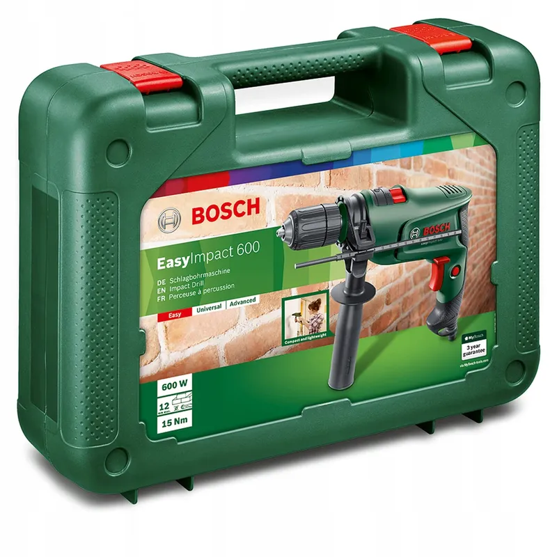 BOSCH Klopboormachine EasyImpact 600W in Koffer — foto 7