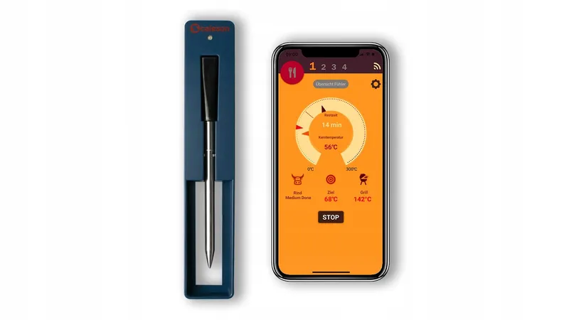 SCALESON S410 Draadloze Grillthermometer App 10m Bereik — foto 1