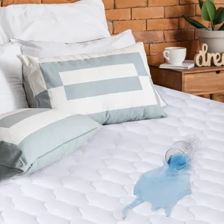 UTOPIA BEDDING Waterdichte Matrasbeschermer 140x200cm — miniatuur 6