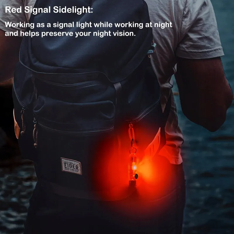 ROVYVON A8 G4 Sleutelhanger Zaklamp USB C 650 Lumen Superhel EDC — foto 6