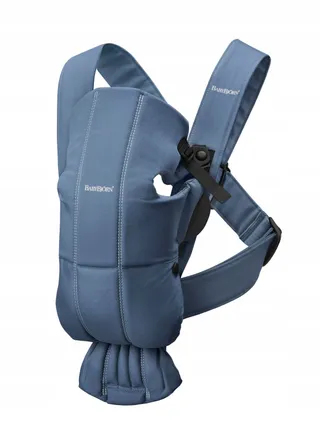 BABYBJÖRN Zachte Ergonomische Draagzak Mini Blauw