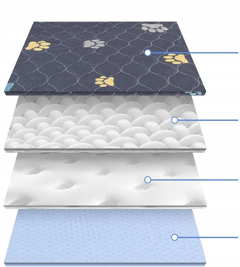 AITMEXCN Wasbare Trainingsmatten Hond Super Absorberend 45x60cm — foto 7
