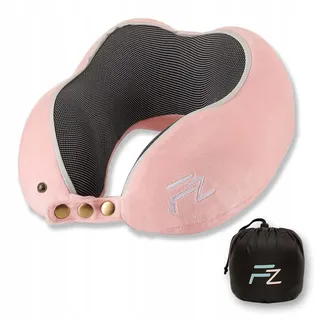 FLOWZOOM Nekkussen voor Kinderen Memory Foam Roze