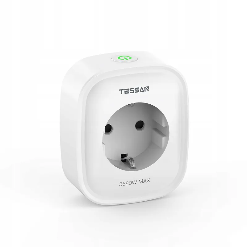 TESSAN Slim WiFi Stopcontact met Stroommeting Alexa Google — foto 1