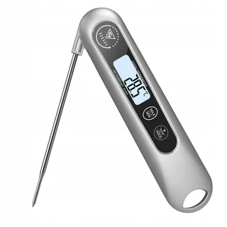 DOQAUS Digitale Vleesthermometer Snelle Uitlezing Zilver