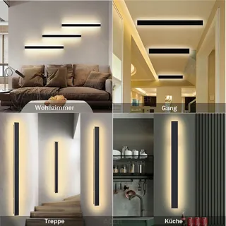 LANGE VILLA Waterdichte LED Wandlamp 60cm 20W Warm Licht — miniatuur 8