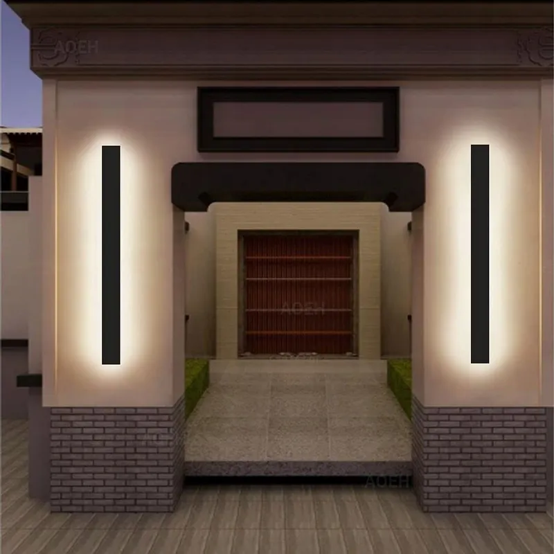 LANGE VILLA Waterdichte LED Wandlamp 60cm 20W Warm Licht — foto 3