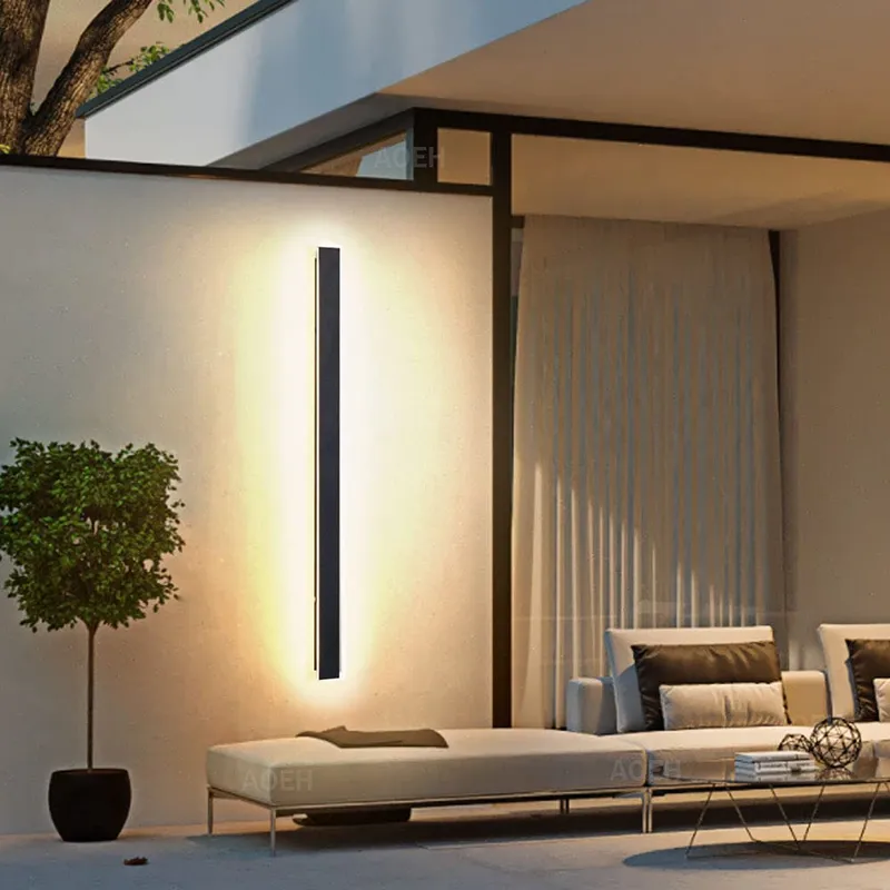 LANGE VILLA Waterdichte LED Wandlamp 60cm 20W Warm Licht — foto 1