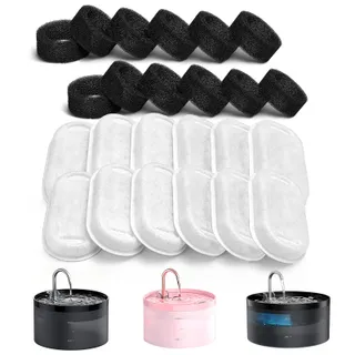 GIOTOHUN Filters Kattenfontein 12 Filters 12 Schuimfilters