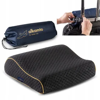 ALKAMTO Campingkussen Ergonomisch Memory Foam — miniatuur 1