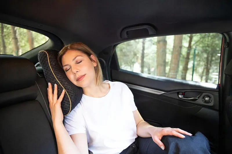 ALKAMTO Campingkussen Ergonomisch Memory Foam — foto 6
