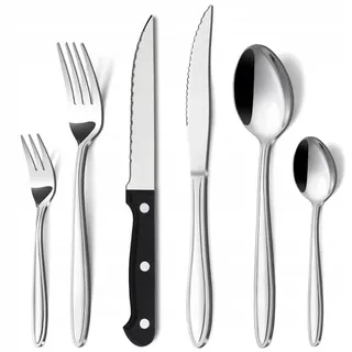 HUNNYCOOK Bestekset 36-delig RVS voor 6 Personen
