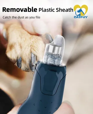 CASFUY Nagelslijper Honden Katten 6-Snelheden 2 LED — miniatuur 8