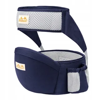 VIEDOUCE Ergonomisch Heupzitje 4-36 Maanden Donkerblauw — miniatuur 1