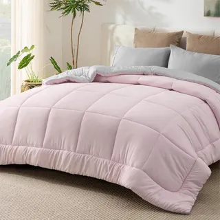 BEDSURE Dekbed 200x200cm 4 Seizoenen Dubbelzijdig voor Allergiepatienten