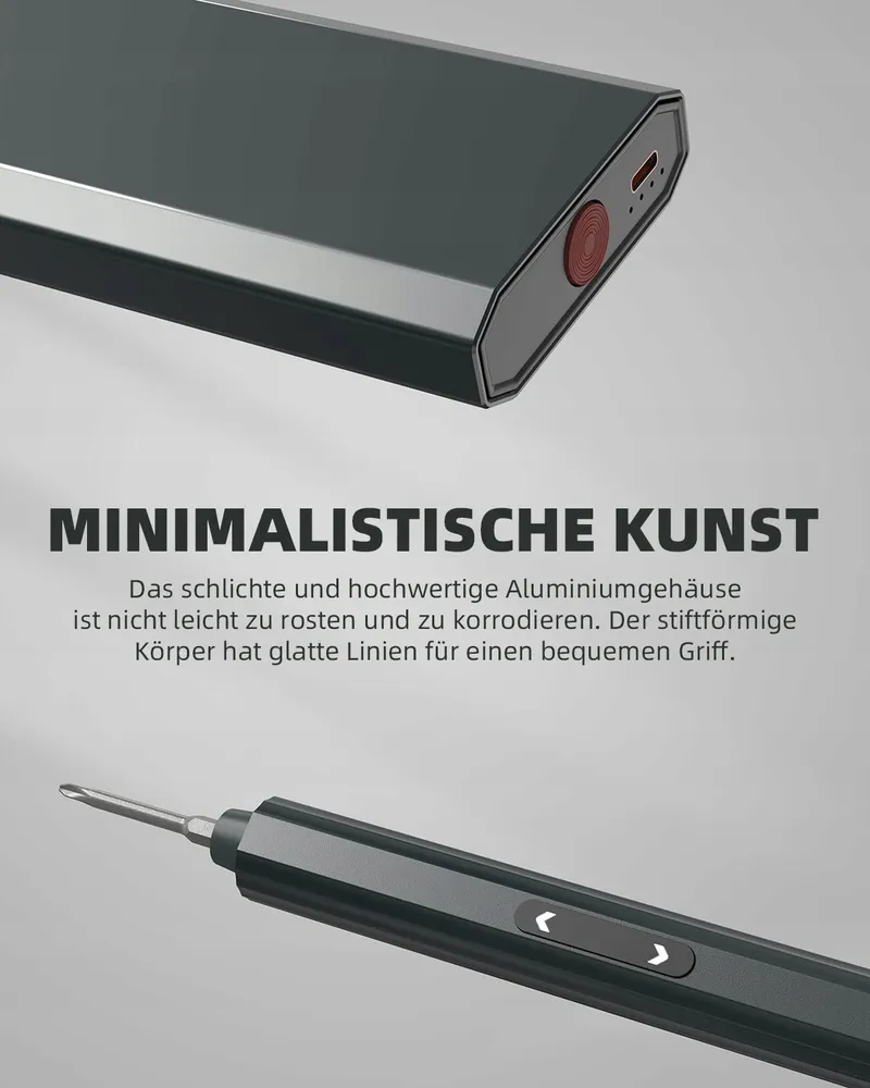 DOINOW Mini Elektrische Schroevendraaier 48-in-1 Bits LED — foto 8