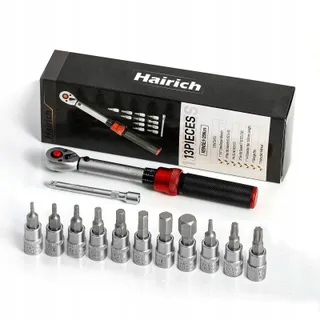 HAIRICH Fietsmomentsleutel 1/4 inch 1-25Nm 13-delige Set
