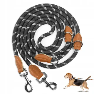 PETCOOZ Hondenriem Nylon 3m Reflecterend Middelgrote Grote Honden