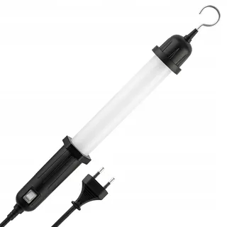REV LED Handlamp met Haak 7W 320lm IP54 Zwart — miniatuur 1