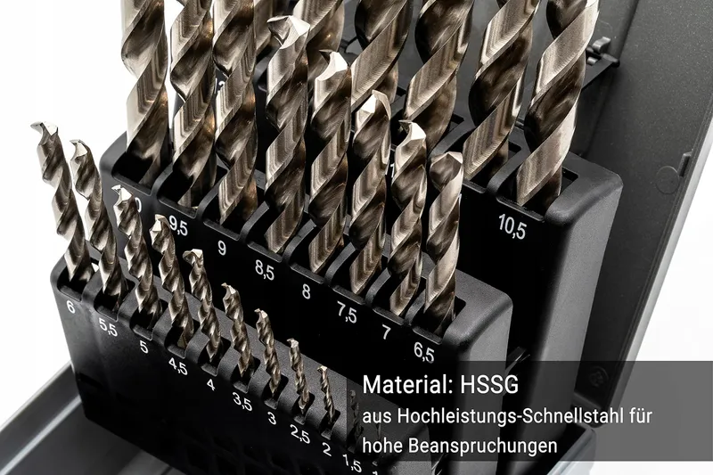 BAERCOIL Spiraalborenset HSSG 1-13mm DIN 338 Voor Staal — foto 5