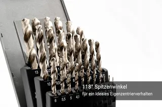 BAERCOIL Spiraalborenset HSSG 1-13mm DIN 338 Voor Staal — miniatuur 3