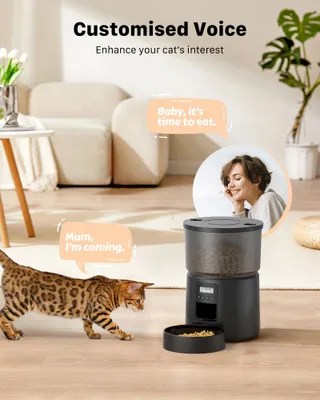 BEMOONY Voerautomaat Kat Programmeerbare Timer 3L — miniatuur 4