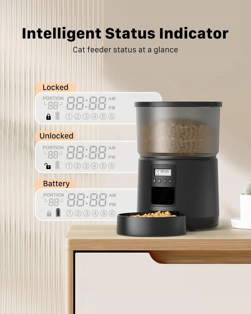 BEMOONY Voerautomaat Kat Programmeerbare Timer 3L — foto 8