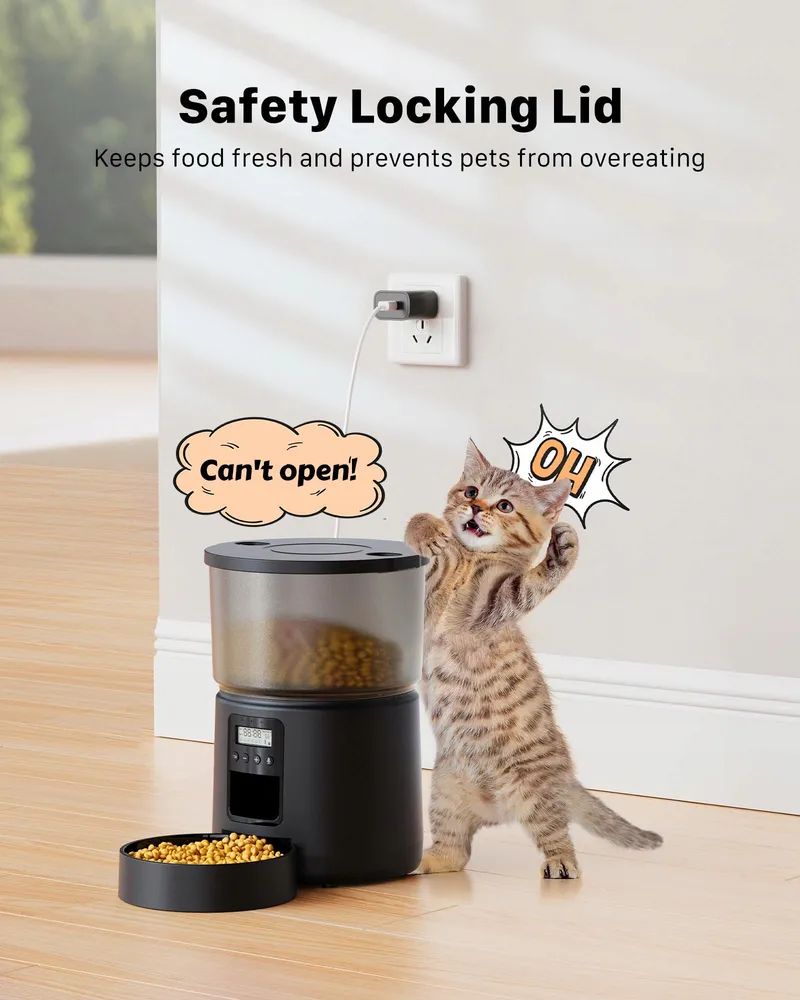 BEMOONY Voerautomaat Kat Programmeerbare Timer 3L — foto 3