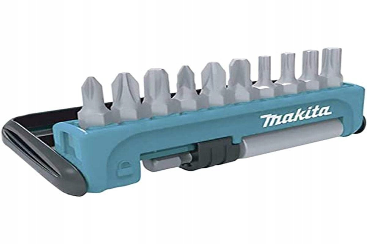 MAKITA Bitset 11-delig PH PZ Torx Bithouder