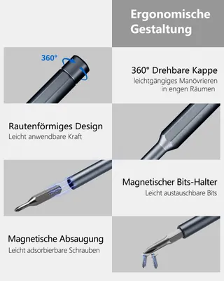 LOSGATOS Mini Precisieschroevendraaierset 24 Bits S2 — miniatuur 3
