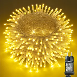 Moxled Kerstverlichting Lichtsnoer 10M 100LED Waterdicht — miniatuur 1