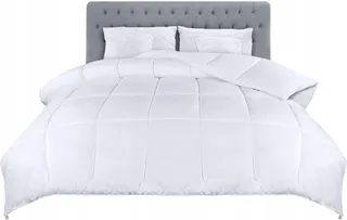 UTOPIA BEDDING Dekbed 200x200cm Microvezel Ganzjaars Wit