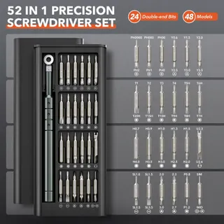 JOREST 52-in-1 Precisieschroevendraaierset Macbook Laptop PS4 PS5 iPhone — miniatuur 6