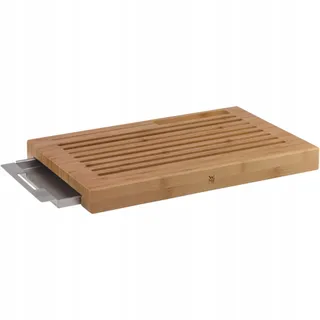 WMF Broodsnijplank Met Kruimelopvang Bamboe