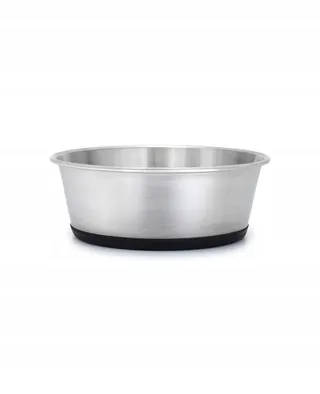 LIONTO Voerbak Roestvrij Staal 2800ml Antislip Voor Honden Katten