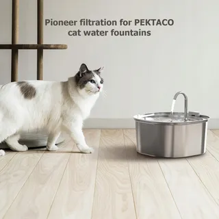 PEKTACO Fonteinfilters Kat en Hond 3 Stuks — miniatuur 3