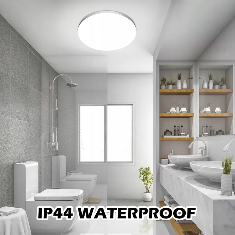 OUILA LED Plafondlamp 24W 6500K IP44 Badkamer Keuken Slaapkamer — foto 6