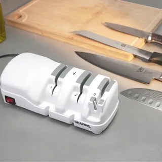 SHARPAL 198H Elektrische Messenslijper 2-Traps Diamant Keramiek