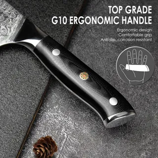 HOME SAFETY Damastmessenset 3-delig 67 Lagen G10 Handvat — miniatuur 4