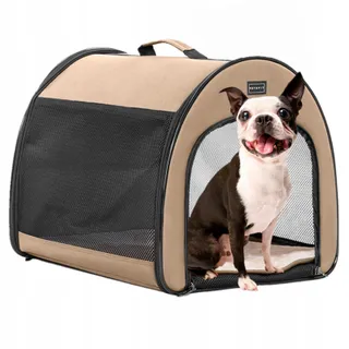 PETSFIT Opvouwbare Transportbox Honden Katten Kussen M Khaki