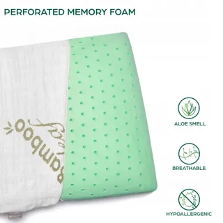 FLOWEN Orthopedisch Kussen Memory Foam Voor Nekpijn — miniatuur 4