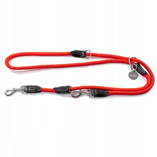 LIONTO Multifunctionele Hondenriem Verstelbaar 200cm Rood