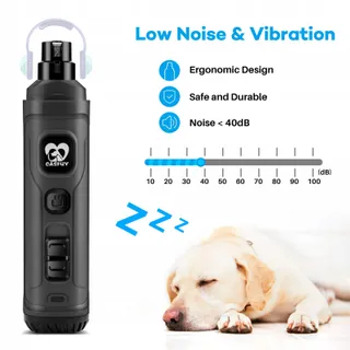 CASFUY Nagelslijper Hond Kat LED 2 Snelheden — miniatuur 4
