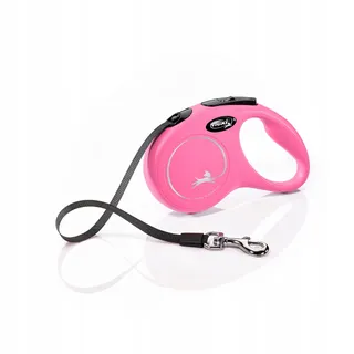 FLEXI New Classic S Rollijn 5m Roze tot 15kg