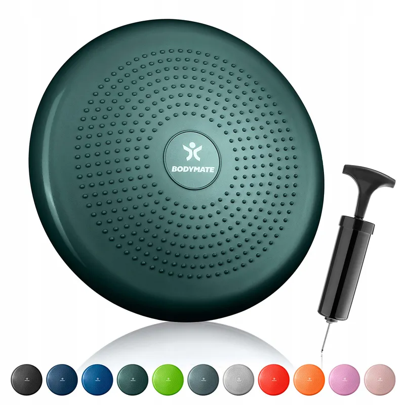 BODYMATE Balanskussen met Pomp Groen 34cm — foto 2