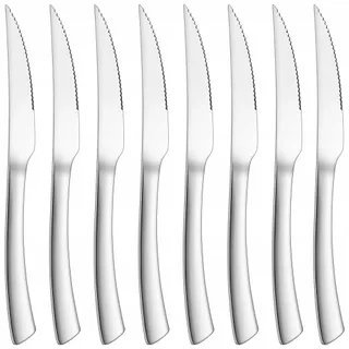 JOYFAIR Steakmessenset 8-delig Rvs 23cm Gepolijst — miniatuur 1