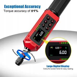 ANPUDS Digitale Momentschroevendraaier 0,09-6Nm Set LED — miniatuur 4