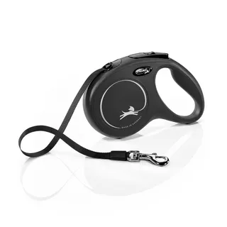 FLEXI Classic Bandriem M Zwart 5m 25kg